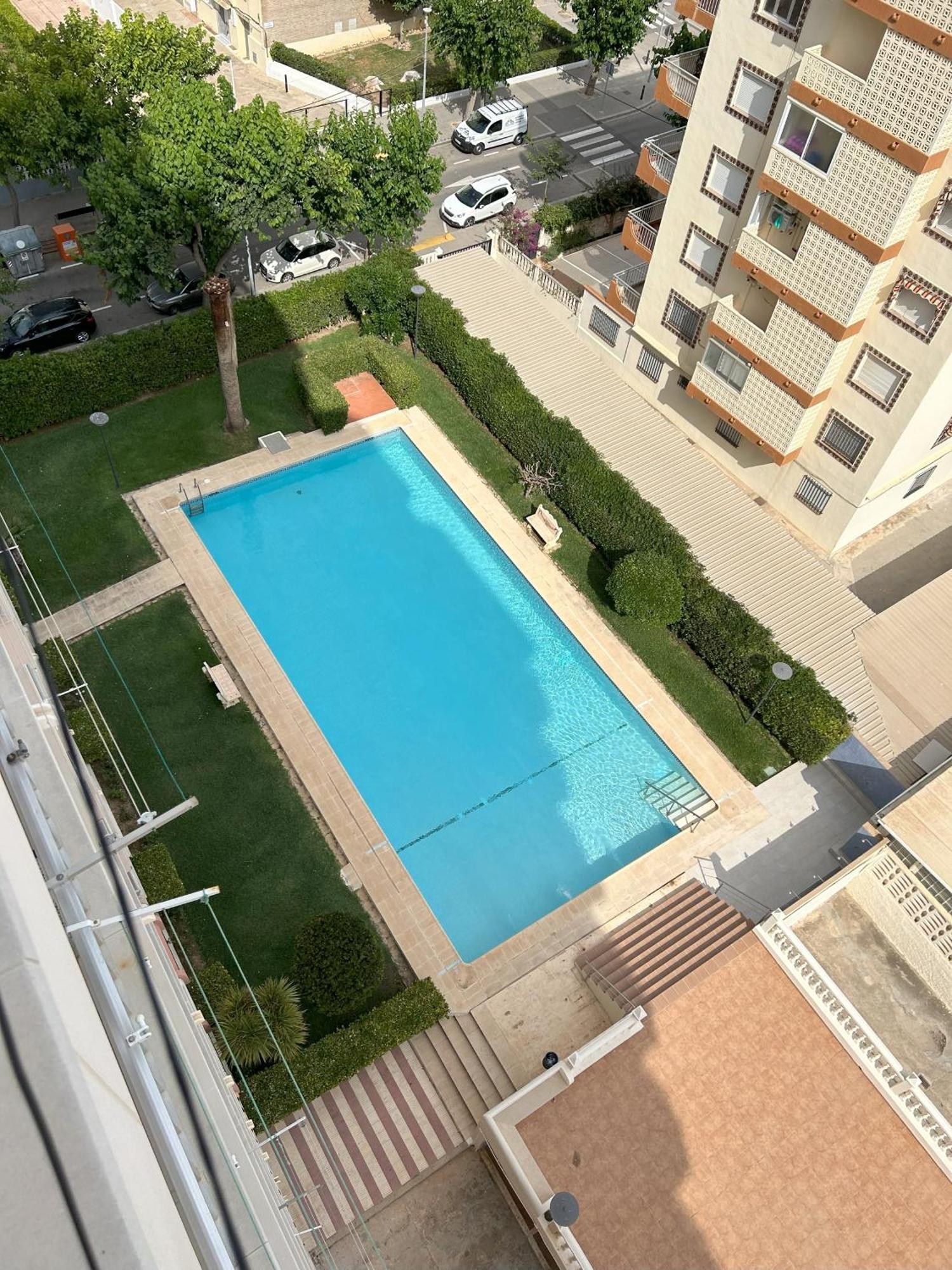 Apartamento Gandia Playa 150M Playa Con Parking Privado Y Piscina Playa de Gandia Kültér fotó