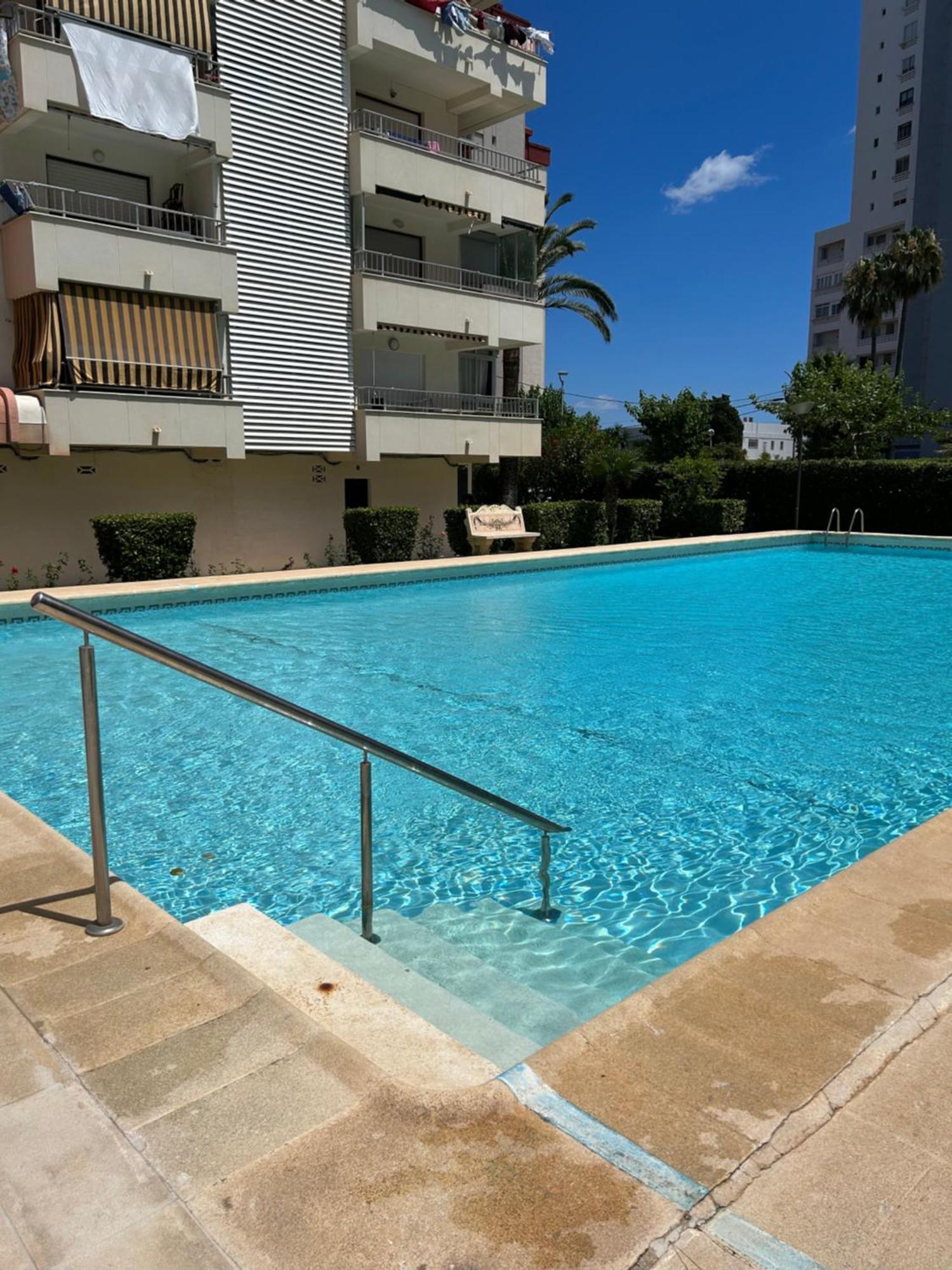 Apartamento Gandia Playa 150M Playa Con Parking Privado Y Piscina Playa de Gandia Kültér fotó